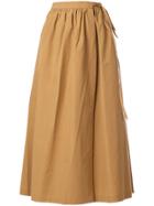 Cristaseya Tie Waist Skirt - Brown