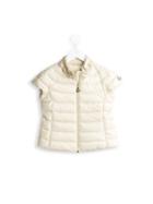 Moncler Kids Padded Cap Sleeve Gilet, Girl's, Size: 10 Yrs, Nude/neutrals