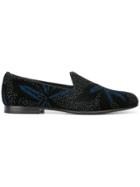 Dsquared2 Glitter Slippers - Blue
