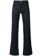 Armani Collezioni Regular Trousers, Men's, Size: 32, Blue, Virgin Wool