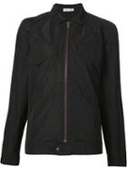 Tomas Maier Zip Jacket, Women's, Size: 4, Black, Polyester