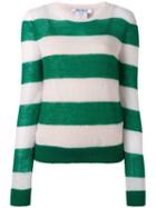 Max Mara Striped Jumper, Women's, Size: Medium, Nude/neutrals, Polyamide/spandex/elastane/viscose/wool