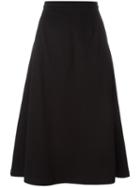 T By Alexander Wang A-line Skirt, Women's, Size: Medium, Black, Cotton