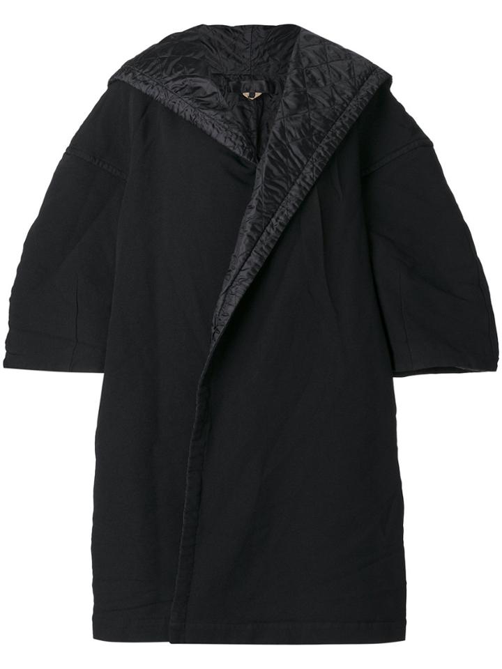 Comme Des Garçons Comme Des Garçons Structured Sleeve Coat - Black