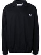 C.e. 'intransigent Materialism' Collared T-shirt, Men's, Size: Xl, Black, Cotton