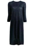 Transit Sheer Sweater Dress, Women's, Size: 38, Blue, Linen/flax