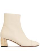 Bally Gold-tone Detail Boots - Neutrals