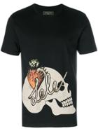 Gabriele Pasini Skull Print T-shirt - Black