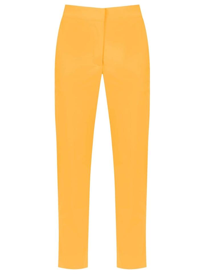 Egrey Cropped Pants - Yellow & Orange