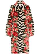Shrimps Lorca Floral Coat - Black