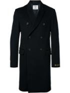 Kent & Curwen Double Breasted Coat, Men's, Size: 50, Blue, Wool