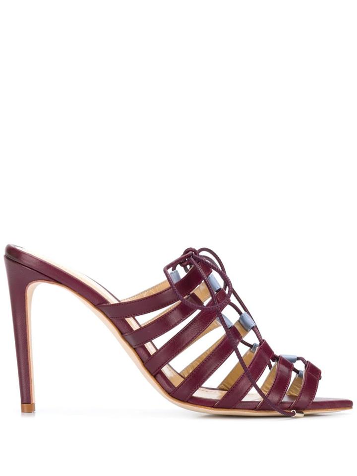 Chloe Gosselin Kristen Sandals - Red