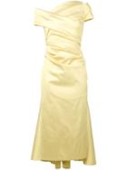 Talbot Runhof Gialliano Dress - Yellow