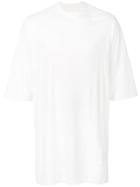 Rick Owens Drkshdw Oversized Short Sleeve T-shirt - White
