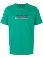 Yeezy Crest Logo Classic Short Sleeve T-shirt - Blue