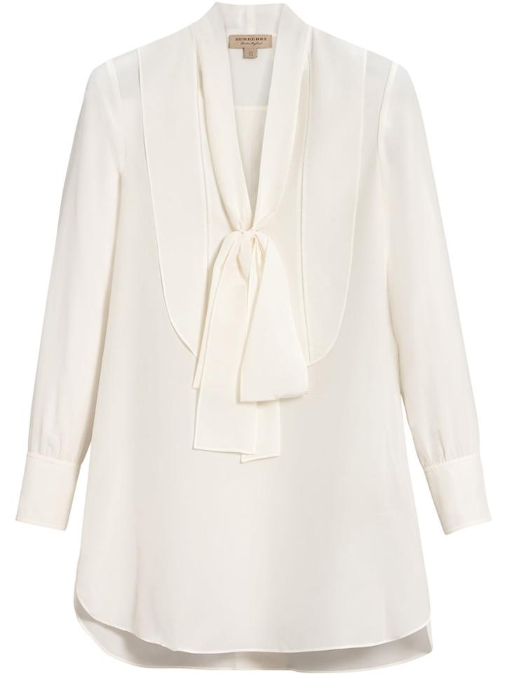 Burberry Bib Detail Tunic - Nude & Neutrals