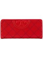 Tory Burch Fleming Slim Envelope Wallet - Red