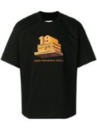 Doublet 19ss Print T-shirt - Black