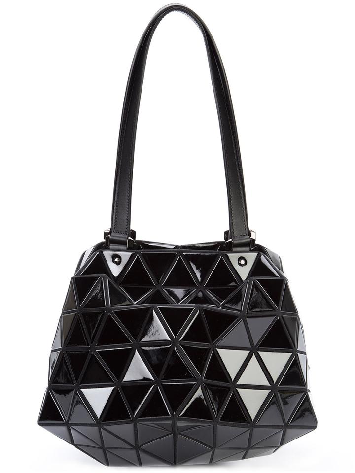Bao Bao Issey Miyake - Globe Prism Bag - Women - Leather/nylon/polyester/zinc - One Size, Black, Leather/nylon/polyester/zinc