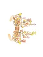 Chanel Pre-owned Cutout Ribbon Cuff - Gold
