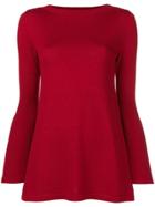 Sottomettimi Bell Sleeved Jumper - Red