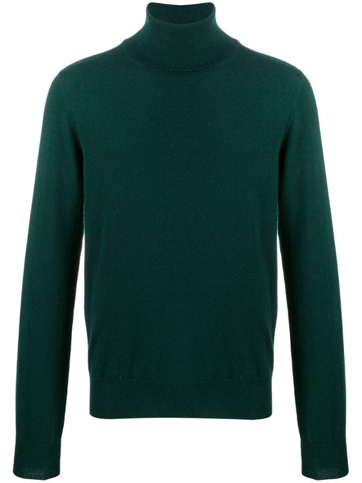 Maison Margiela Roll Neck Sweater - Green