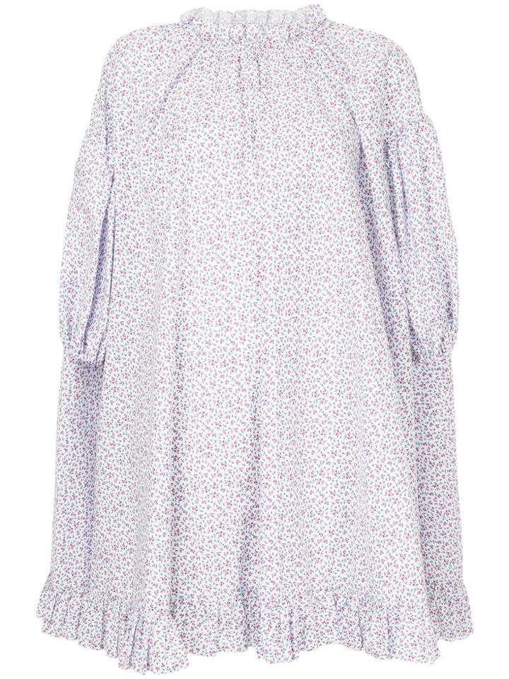Vivetta Floral Print Oversized Dress - Multicolour