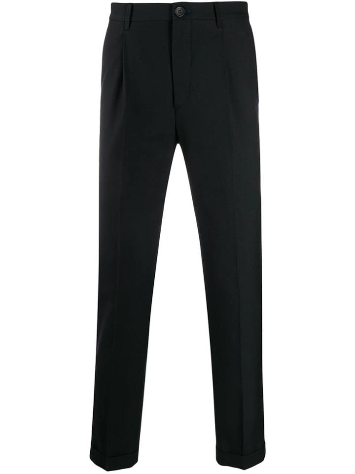 Ps Paul Smith Tailored Tapered Trousers - Blue