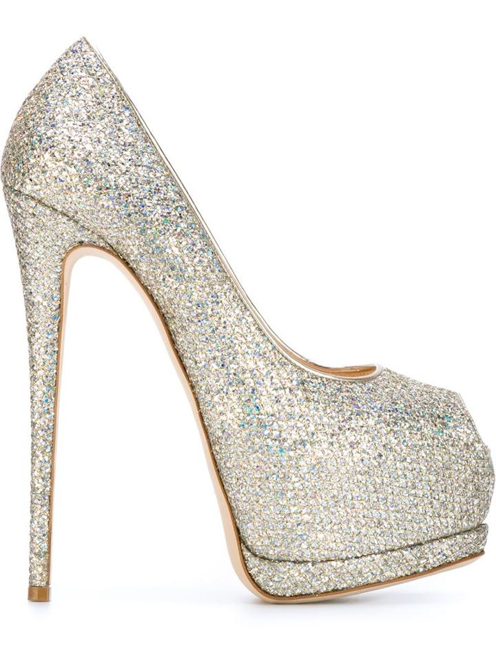 Giuseppe Zanotti Design 'sharon' Glitter Pumps