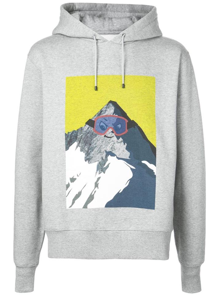 Aztech Mountain Mountain Doodle Hoodie - Grey