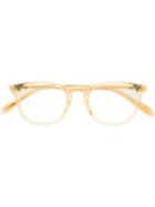 Oliver Peoples Sir Finley Glasses, Yellow/orange, Acetate