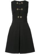 Derek Lam 10 Crosby Sleeveless Dress With Grommet Detail - Black