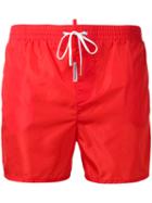 Dsquared2 - Classic Swim Shorts - Men - Polyamide - 50, Red, Polyamide