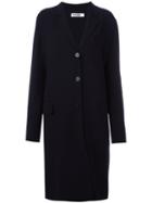 Jil Sander Dubai Coat, Women's, Size: 36, Blue, Silk/spandex/elastane/cupro/virgin Wool
