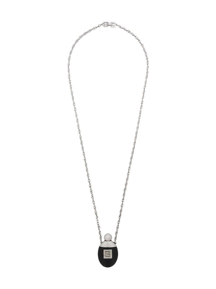 Givenchy Pre-owned 1970's Perfume Pendant Necklace - Black