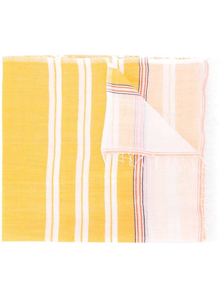 Lemlem Striped Scarf - Yellow