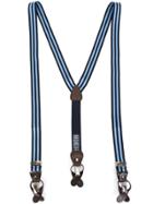 Hackett Striped Braces - Blue