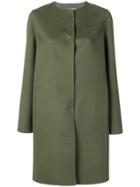 Manzoni 24 Single-breasted Coat - Green