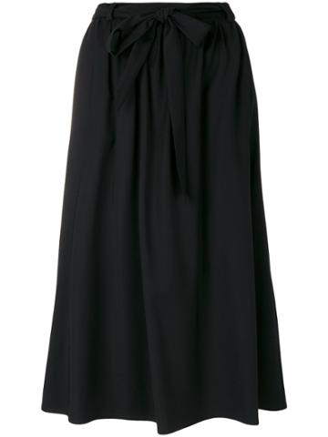 Marcha Valerie Midi Skirt - Black
