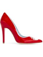 Chiara Ferragni Flirting Pumps, Women's, Size: 38, Red, Leather/patent Leather