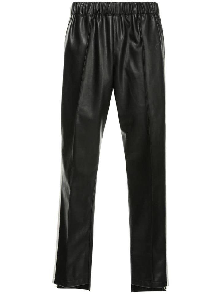 A(lefrude)e Faux Leather Trousers - Black