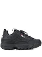 Fila Ridged Sole Sneakers - Black