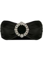 Vivetta Strapless Bikini Top - Black