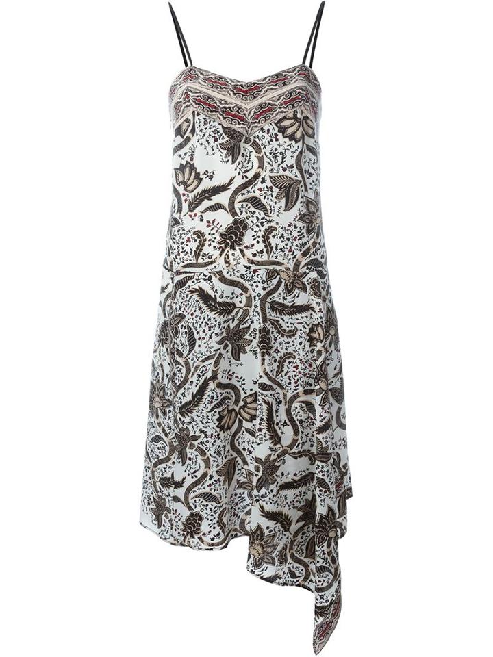 Barbara Bui Floral Print Slip Dress