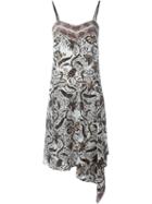 Barbara Bui Floral Print Slip Dress