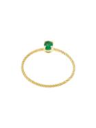 Wouters & Hendrix Gold Emerald Ring
