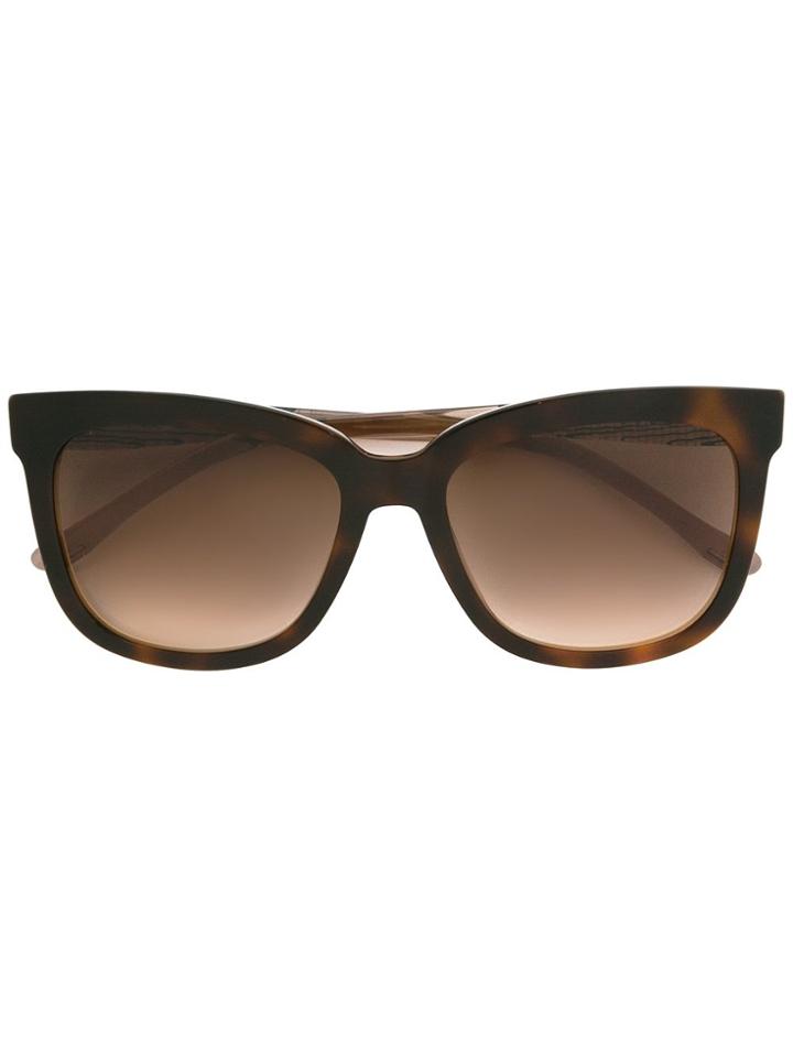 Boss Hugo Boss Square Frame Glasses - Brown