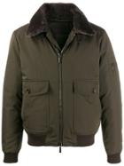 Moorer Fermi Padded Bomber Jacket - Green