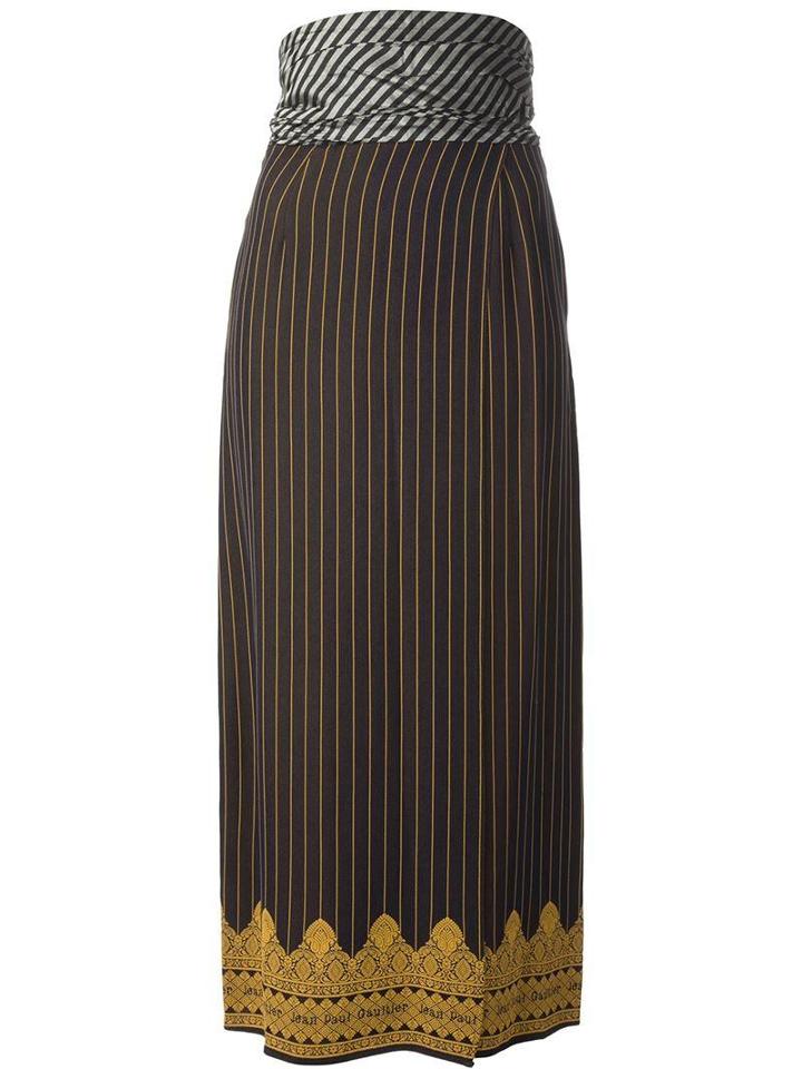 Jean Paul Gaultier Vintage Pinstripe Skirt