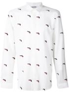 Neil Barrett Pistol Print Shirt - White